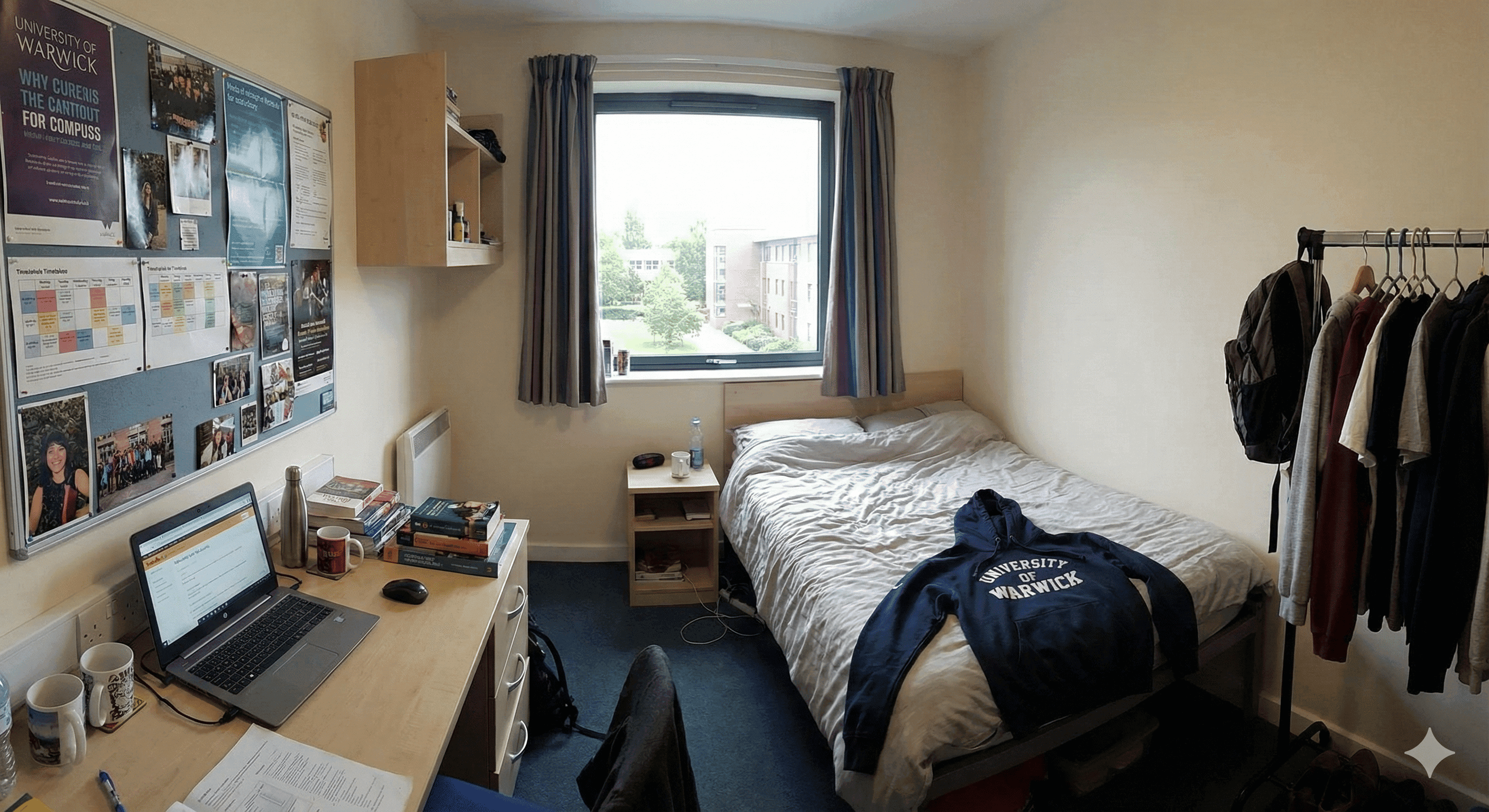 Modern En-Suite Room in University of Warwick Accommodation – All Bill